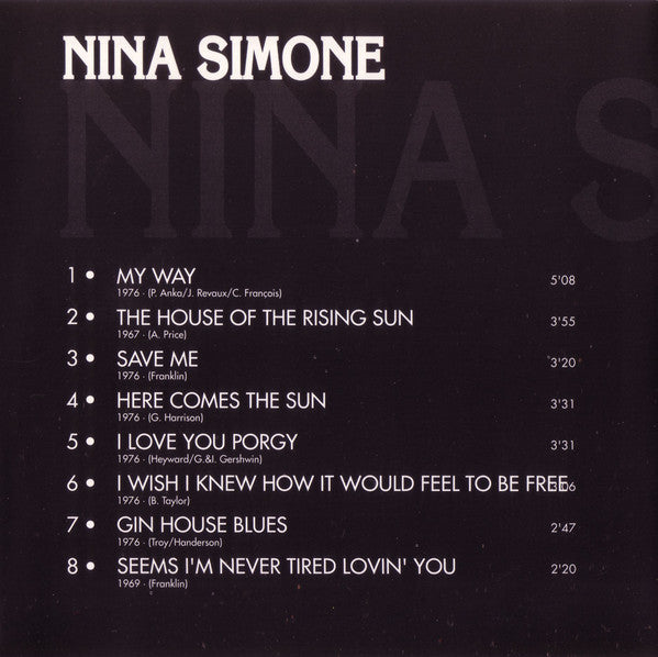 Nina Simone : The ★ Collection (CD, Comp, RP)