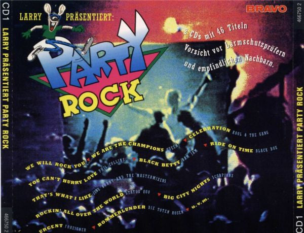 Various : Larry Präsentiert Party Rock (2xCD, Comp, P/Mixed)