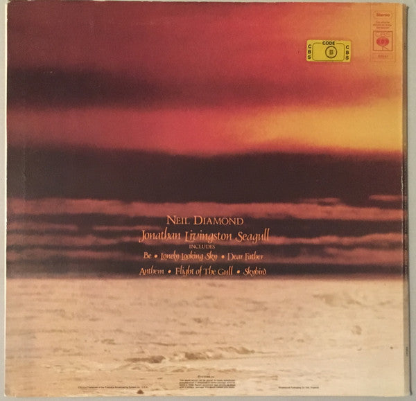 Neil Diamond : Jonathan Livingston Seagull (Original Motion Picture Sound Track) (LP, Album, Gat)