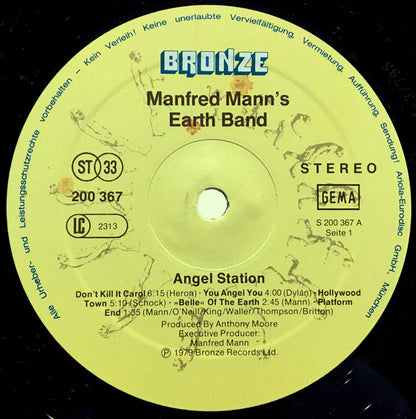 Manfred Mann's Earth Band : Angel Station (LP, Album)