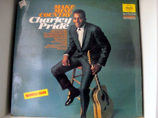 Charley Pride : Make Mine Country (LP, Album)