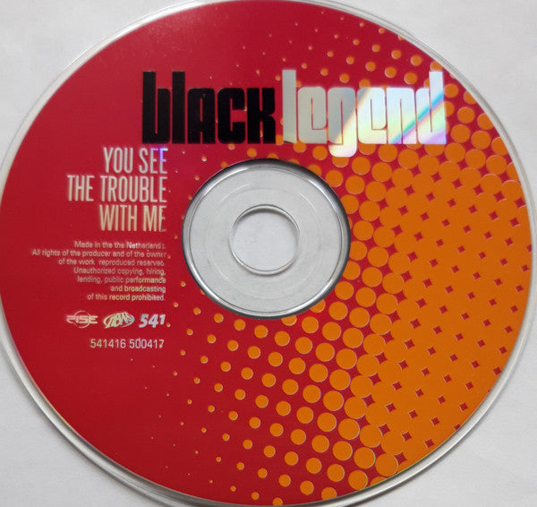 Black Legend : You See The Trouble With Me (CD, Maxi)