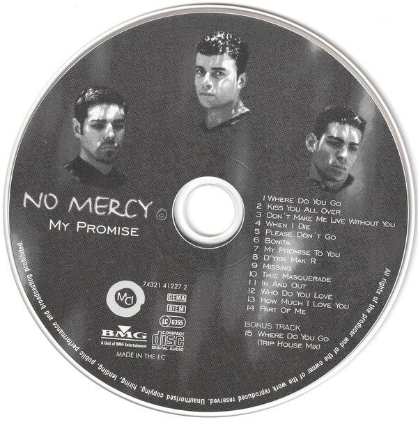 No Mercy : My Promise (CD, Album)