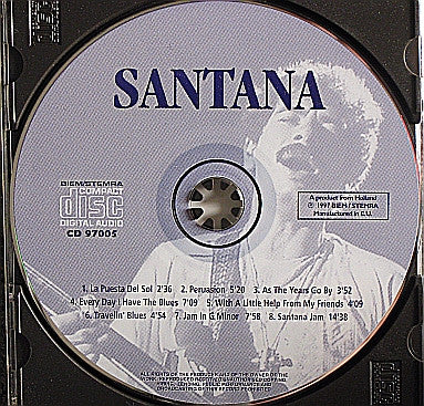 Santana : Santana (CD, Comp, Unofficial)