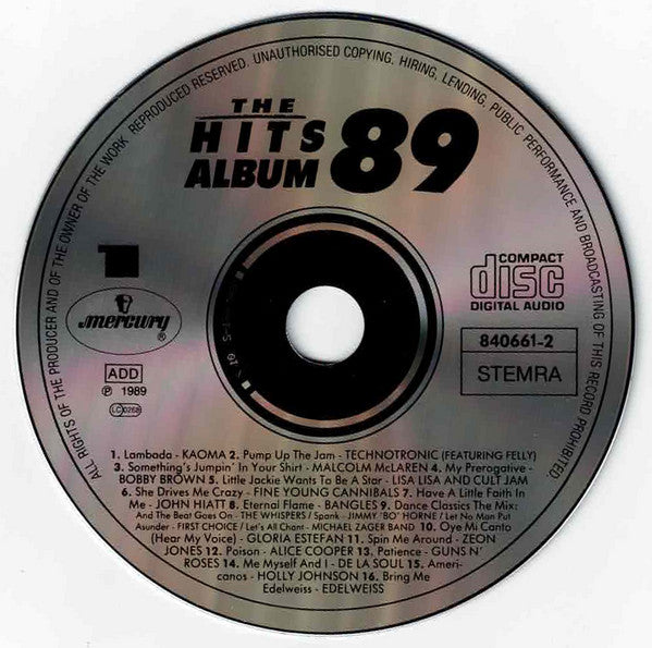 Various : The Hits Album 89 (2xCD, Comp, PDO)