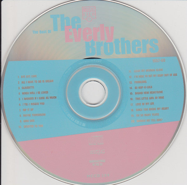 Everly Brothers : The Best Of The Everly Brothers 1957-60 (CD, Comp, RE)