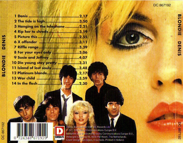 Blondie : Denis (CD, Comp)