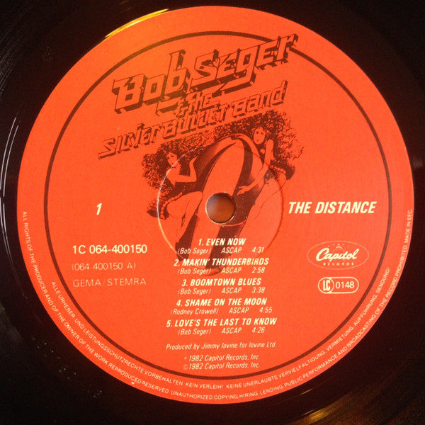 Bob Seger And The Silver Bullet Band : The Distance (LP, Album)