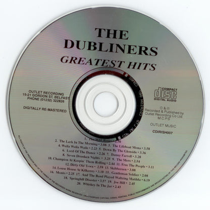 The Dubliners : Greatest Hits (CD, Comp, RM)