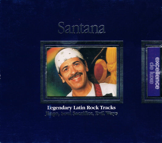 Santana : Legendary Latin Rock Tracks. Excellence De Luxe (2xCD, Comp, sli)