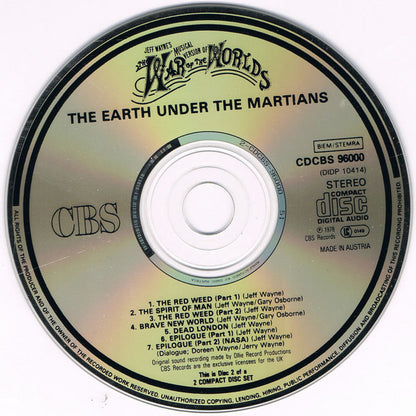 Jeff Wayne : Jeff Wayne's Musical Version Of The War Of The Worlds (2xCD, Album, RE, Fat)