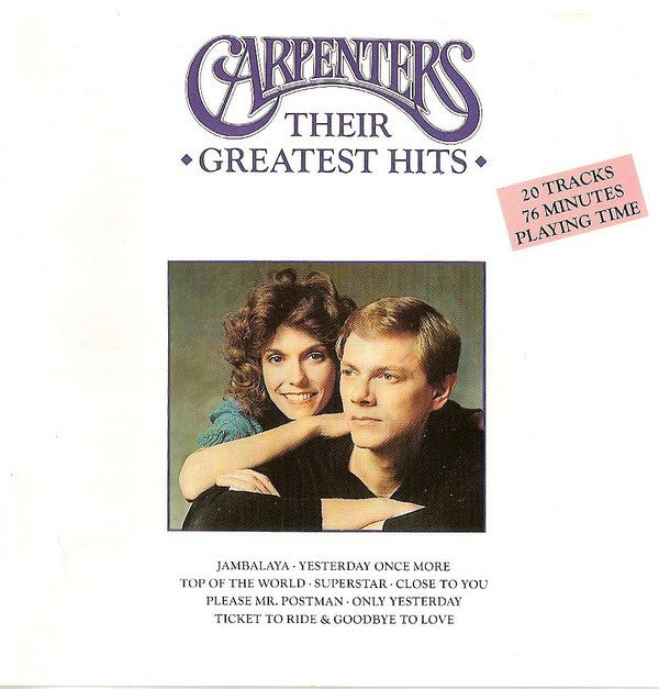 Carpenters : Their Greatest Hits (CD, Comp)