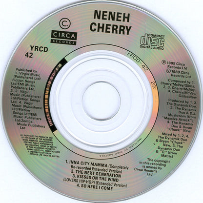 Neneh Cherry : Inna City Mamma (CD, Mini, Single)