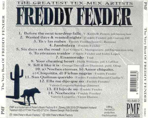 Freddy Fender (2) : The Very Best Of (CD, Comp)