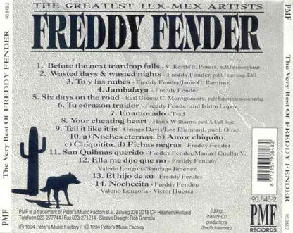 Freddy Fender (2) : The Very Best Of (CD, Comp)