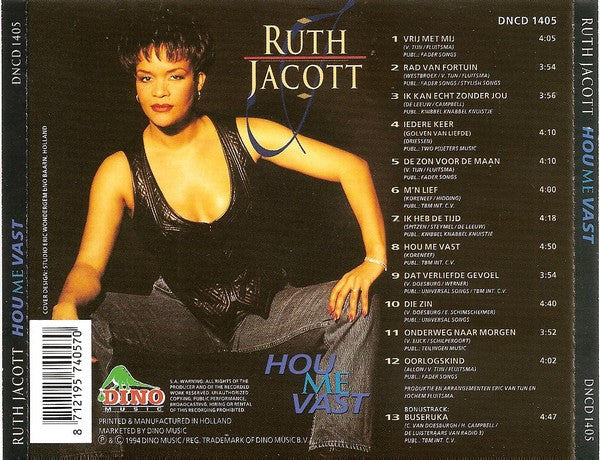 Ruth Jacott : Hou Me Vast (CD, Album)