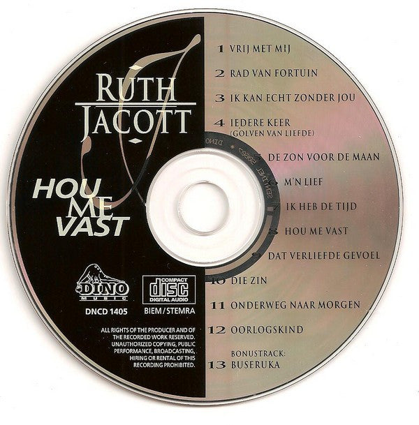 Ruth Jacott : Hou Me Vast (CD, Album)