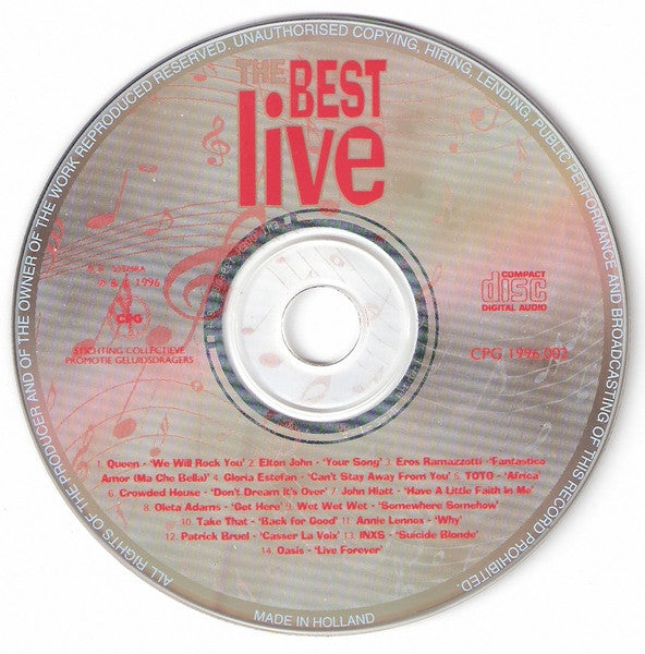 Various : The Best Live (CDi, Comp)