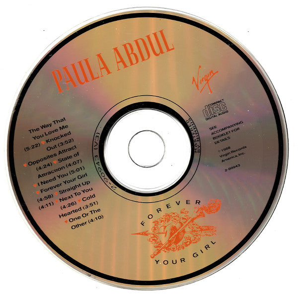 Paula Abdul : Forever Your Girl (CD, Album)