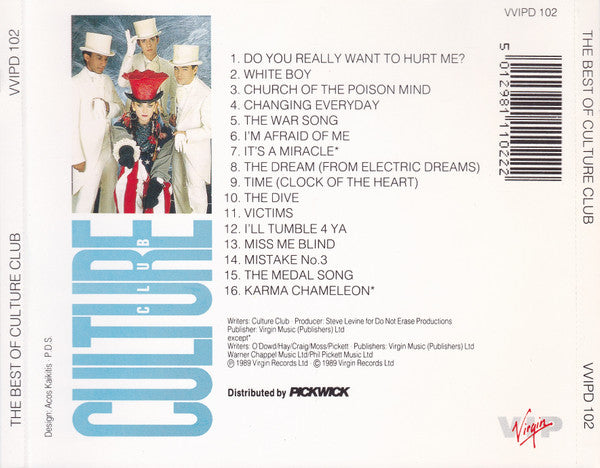 Culture Club : The Best Of Culture Club (CD, Comp)