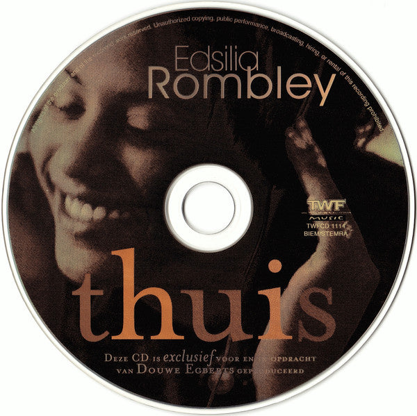 Edsilia Rombley : Thuis (CD, Album)