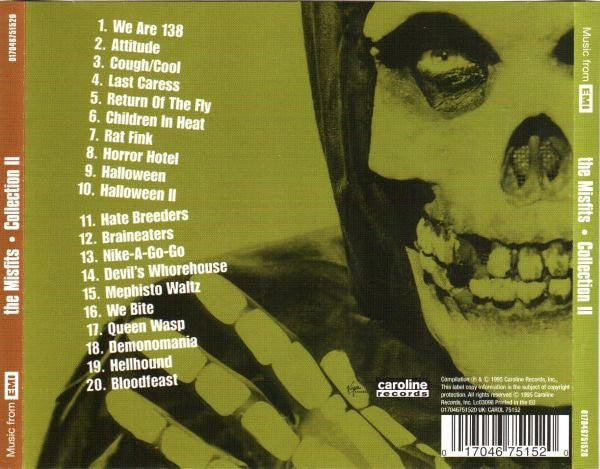 Misfits : Collection II (CD, Comp, RE)