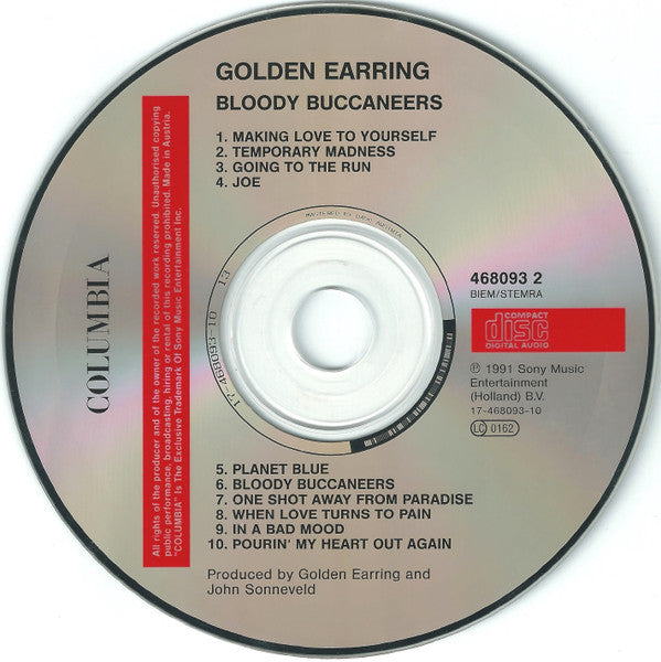 Golden Earring : Bloody Buccaneers (CD, Album)