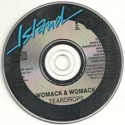 Womack & Womack : Teardrops (CD, Maxi)