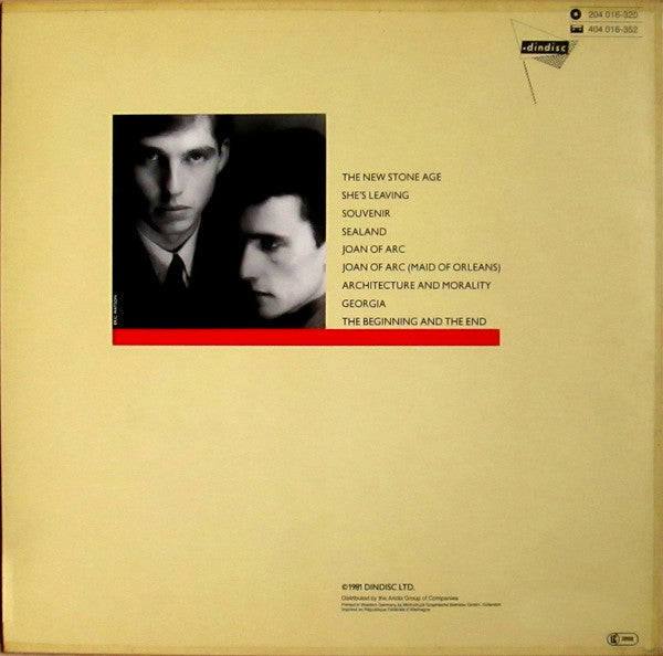 Orchestral Manoeuvres In The Dark : Architecture & Morality (LP, Album, Die)