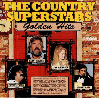 Various : The Country Superstars Golden Hits (CD, Album, Comp)