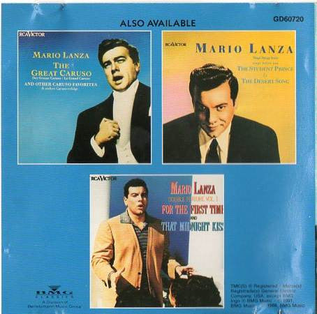 Mario Lanza : Be My Love (CD, Album, Comp)