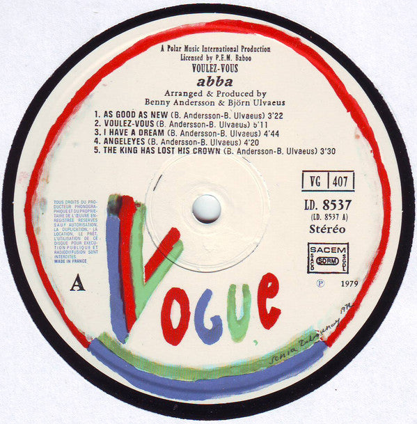 ABBA : Voulez-Vous (LP, Album)