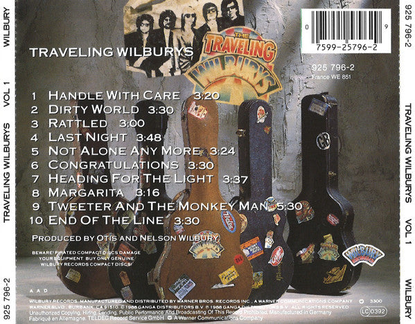 Traveling Wilburys : Volume One (CD, Album)