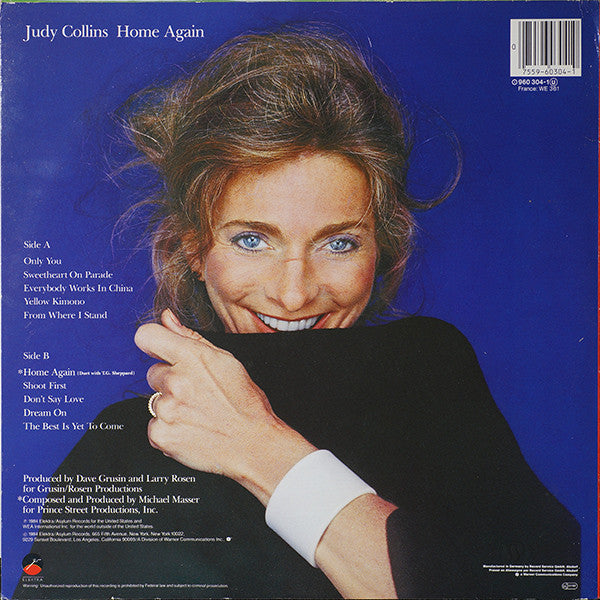 Judy Collins : Home Again (LP, Album)