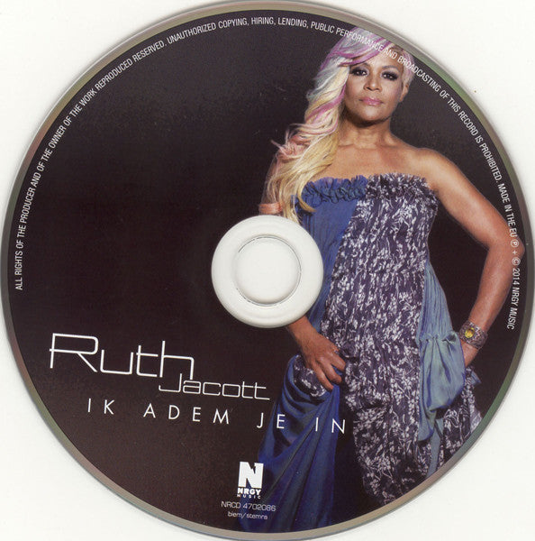 Ruth Jacott : Ik Adem Je In (CD, Album)