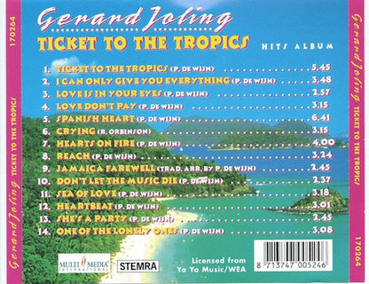 Gerard Joling : Ticket To The Tropics (Hits Album) (CD, Comp)