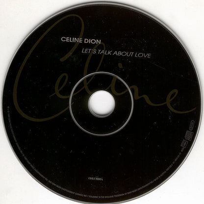 Céline Dion : Let's Talk About Love (CD, Album)