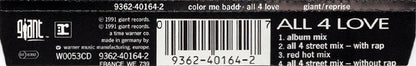 Color Me Badd : All 4 Love (CD, Single)