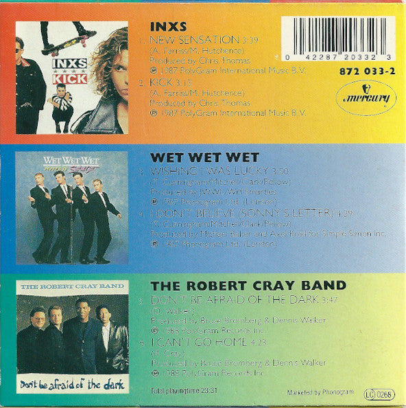 INXS / Wet Wet Wet / The Robert Cray Band : 3 X Gold (CD, EP, Comp)