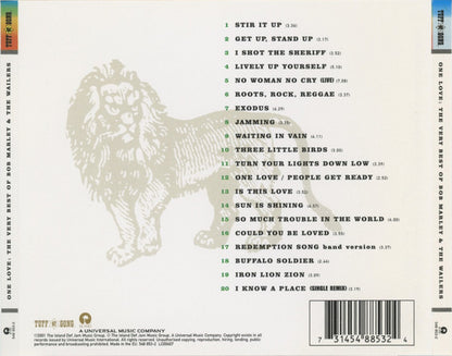 Bob Marley & The Wailers : One Love: The Very Best Of (CD, Comp, UML)