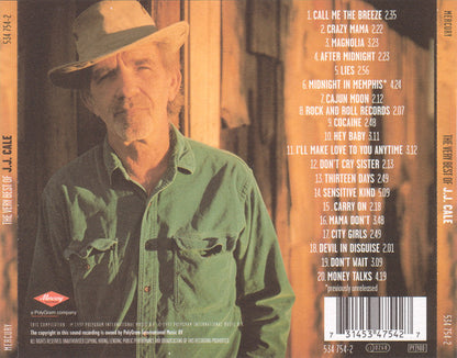 J.J. Cale : The Very Best Of J.J. Cale (CD, Comp)