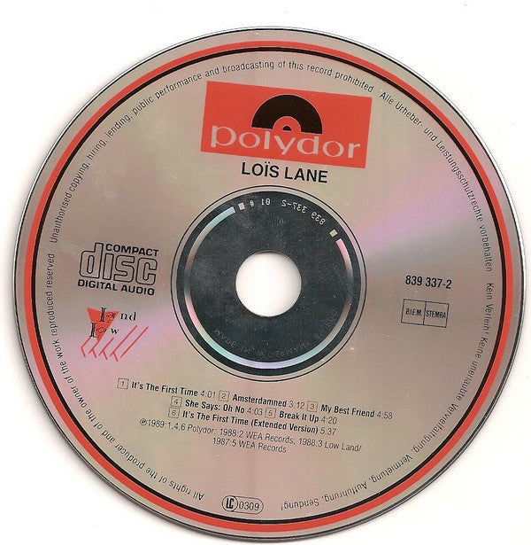 Loïs Lane : Loïs Lane (CD, MiniAlbum)