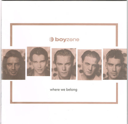 Boyzone : Where We Belong (CD, Album, RE, Ger)