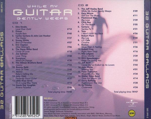 Various : While My Guitar Gently Weeps (2xCD, Comp)