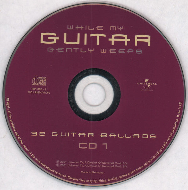 Various : While My Guitar Gently Weeps (2xCD, Comp)