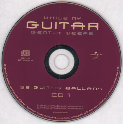 Various : While My Guitar Gently Weeps (2xCD, Comp)