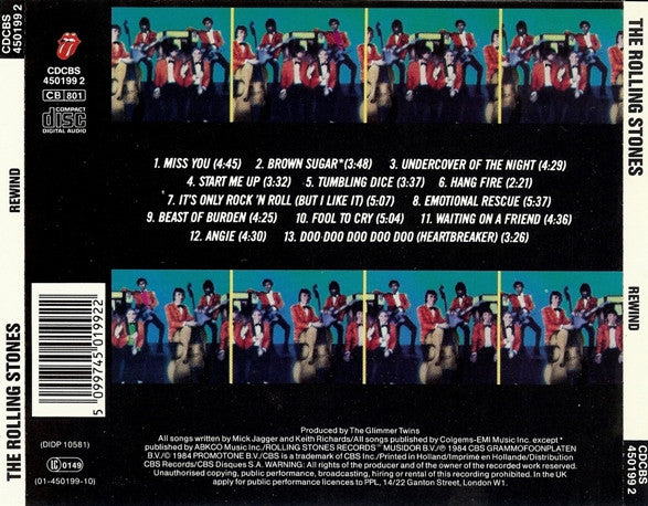 The Rolling Stones : Rewind (1971-1984) (CD, Comp)