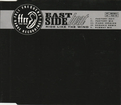 East Side Beat : Ride Like The Wind (CD, Single)