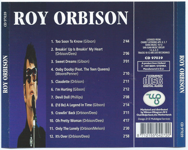 Roy Orbison : Roy Orbison (CD, Comp)