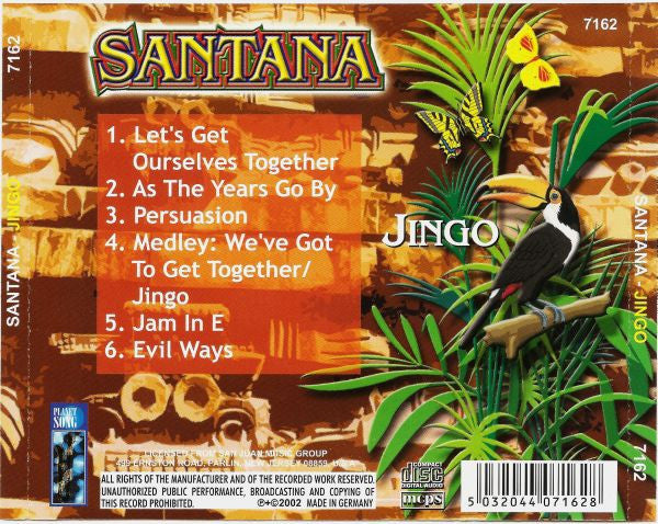 Santana : Jingo (CD, Comp)